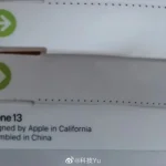 تایید نام آیفون ۱۳ در تصویر لو رفته از بسته‌بندی این گوشی هوشمند