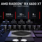 شرکت AMD از کارت گرافیکی Radeon RX 6600 XT رونمایی کرد